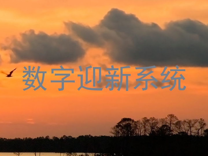 数字迎新系统