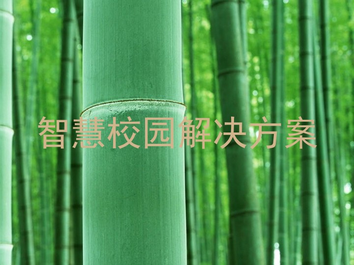 智慧校园解决方案