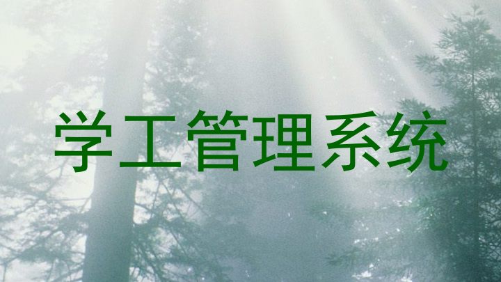学工管理系统
