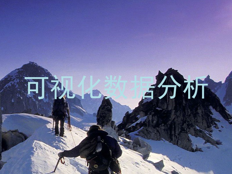 可视化数据分析