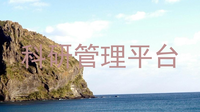 科研管理平台