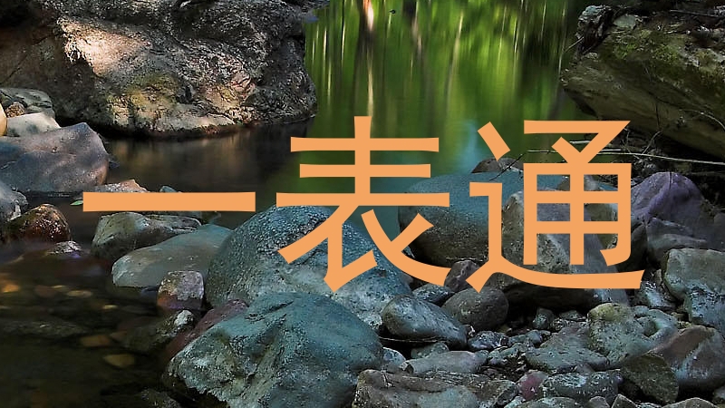 一表通