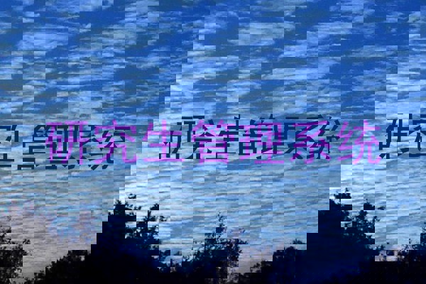 研究生管理系统