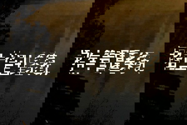 招生管理系统