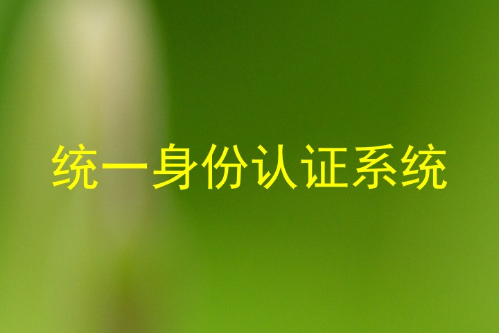统一身份认证系统