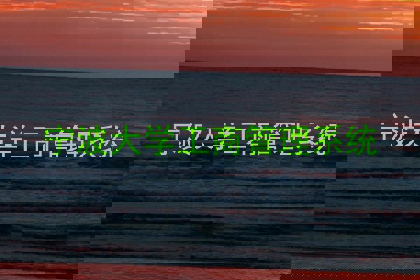 宁波大学工商管理系统