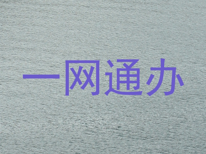 一网通办