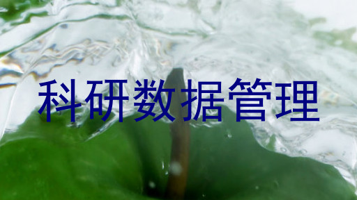 科研数据管理