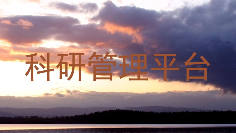 科研管理平台