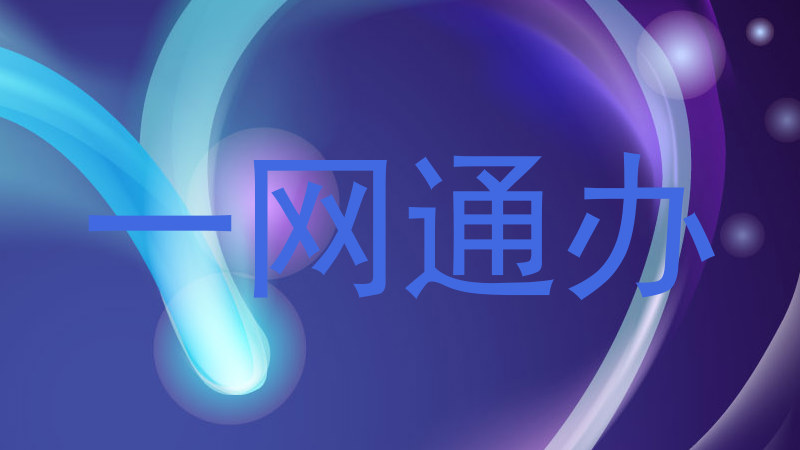 一网通办