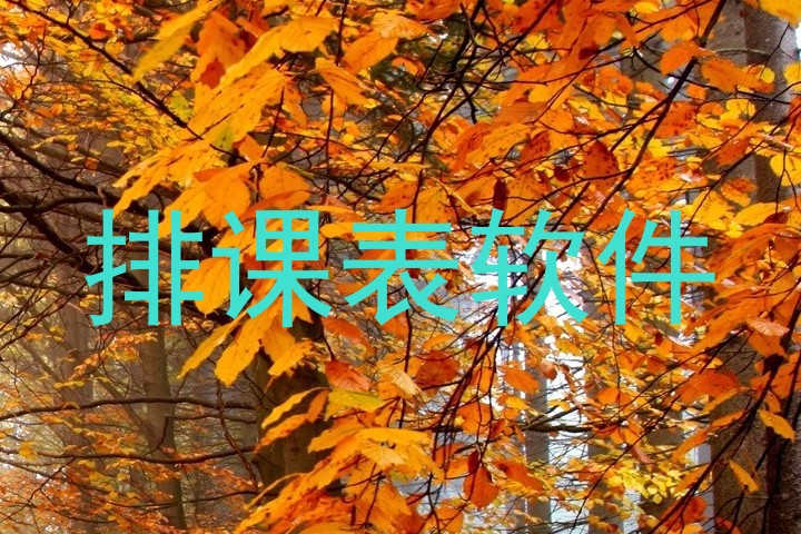 排课表软件