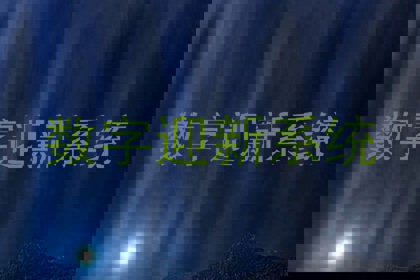 数字迎新系统
