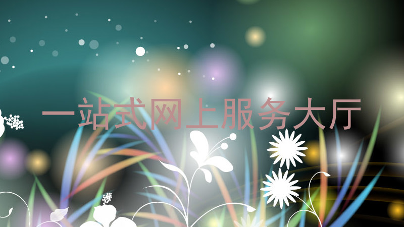 一站式网上服务大厅