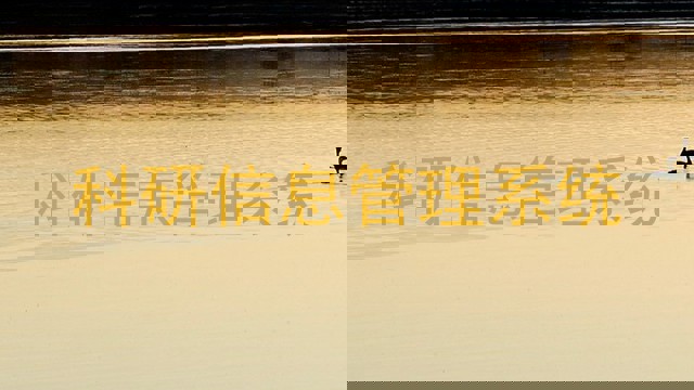 科研信息管理系统