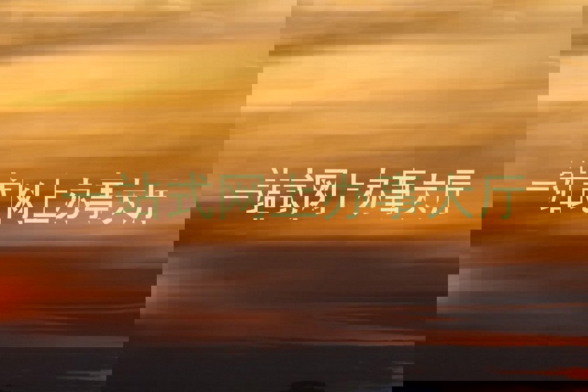 一站式网上办事大厅