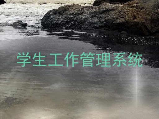 学生工作管理系统