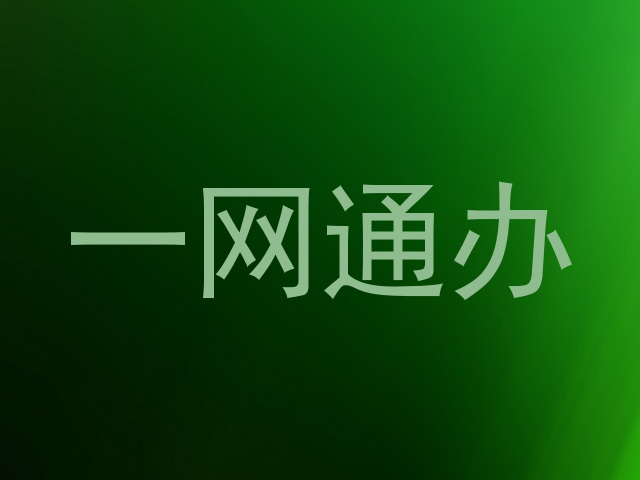 一网通办