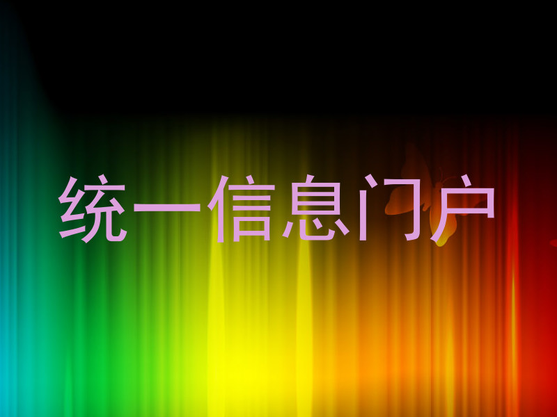 统一信息门户