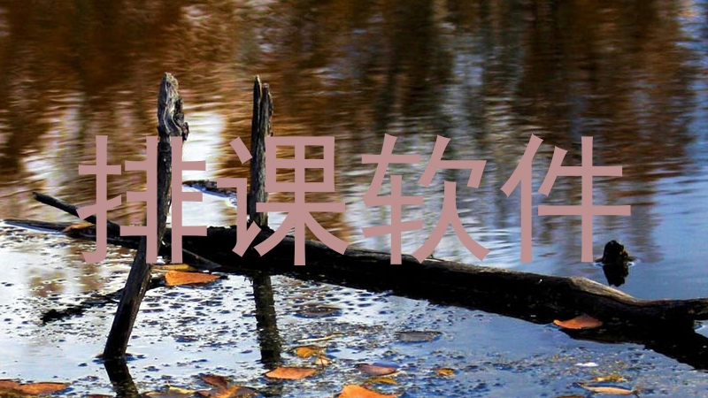 排课软件