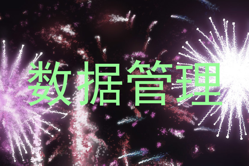 数据管理