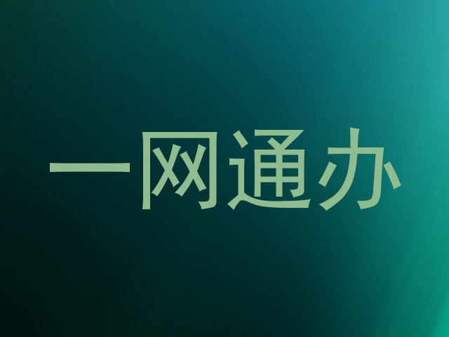 一网通办