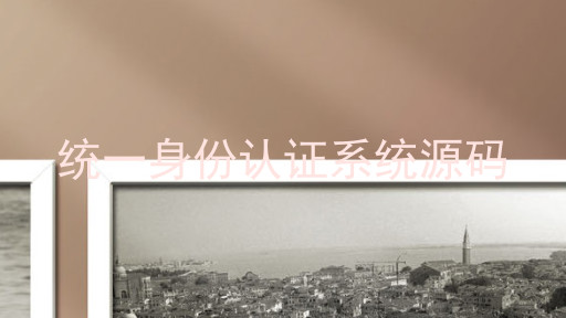 统一身份认证系统源码