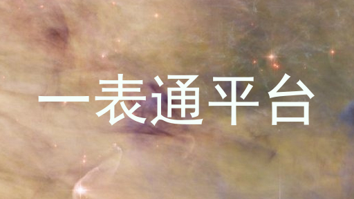 一表通平台