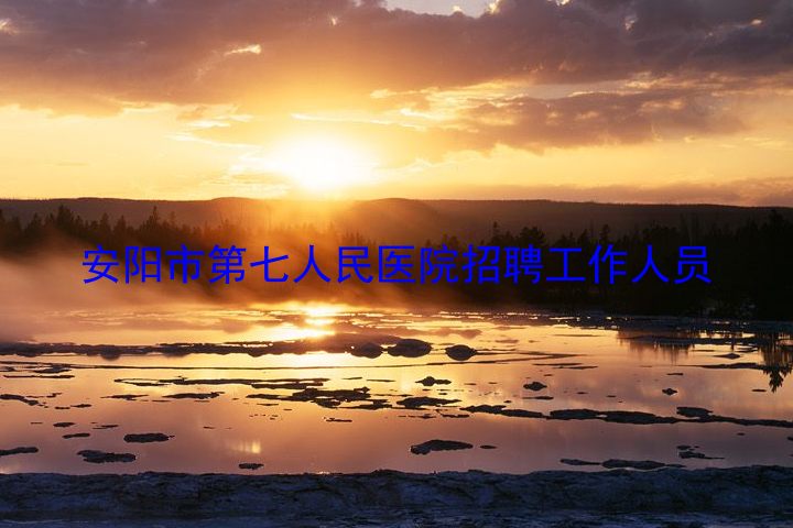 安阳市第七人民医院招聘工作人员