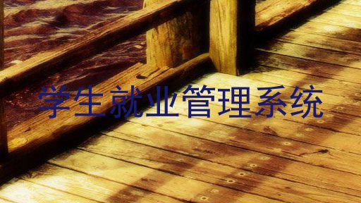 学生就业管理系统