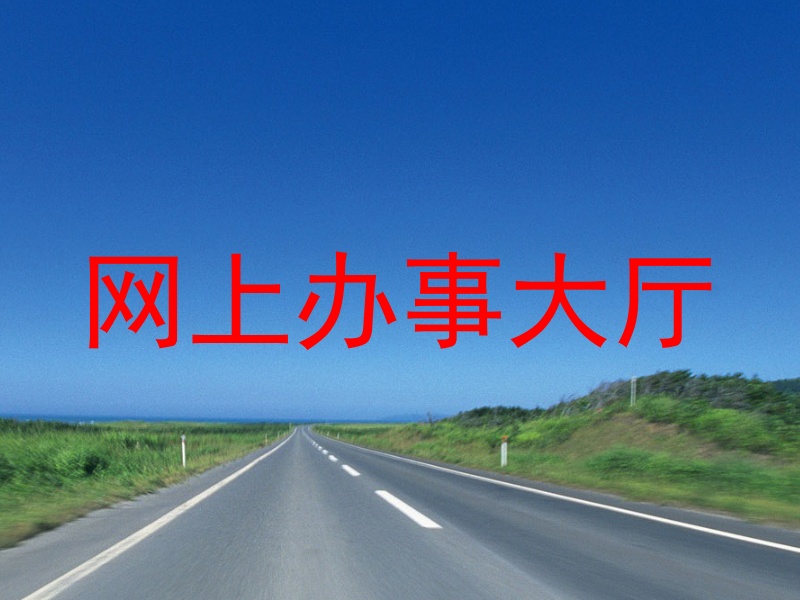 网上办事大厅