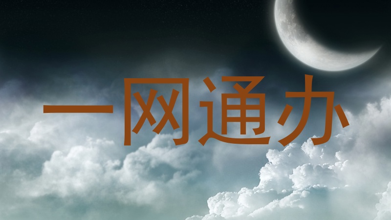 一网通办