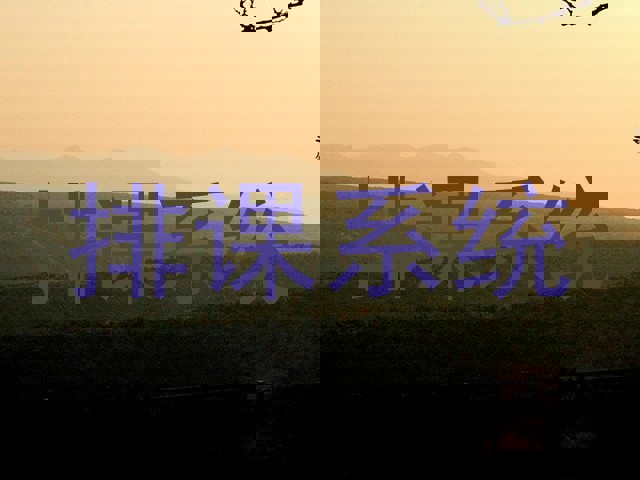 排课系统