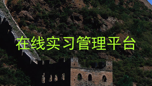 在线实习管理平台