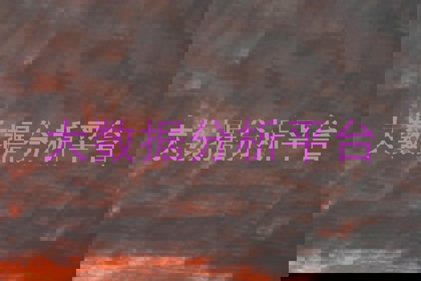 大数据分析平台