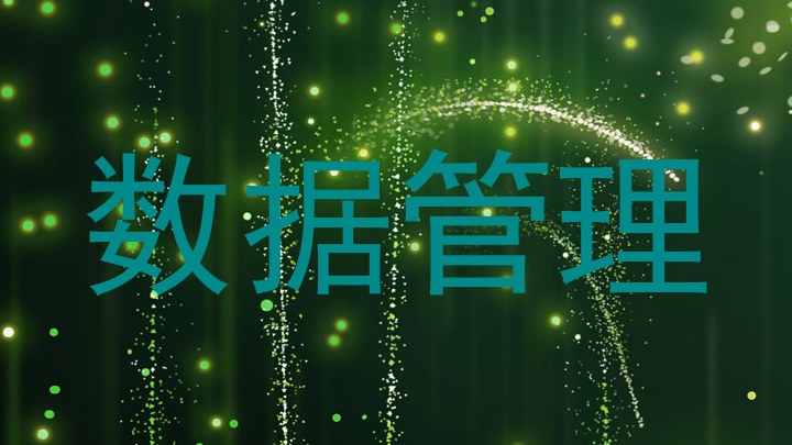 数据管理