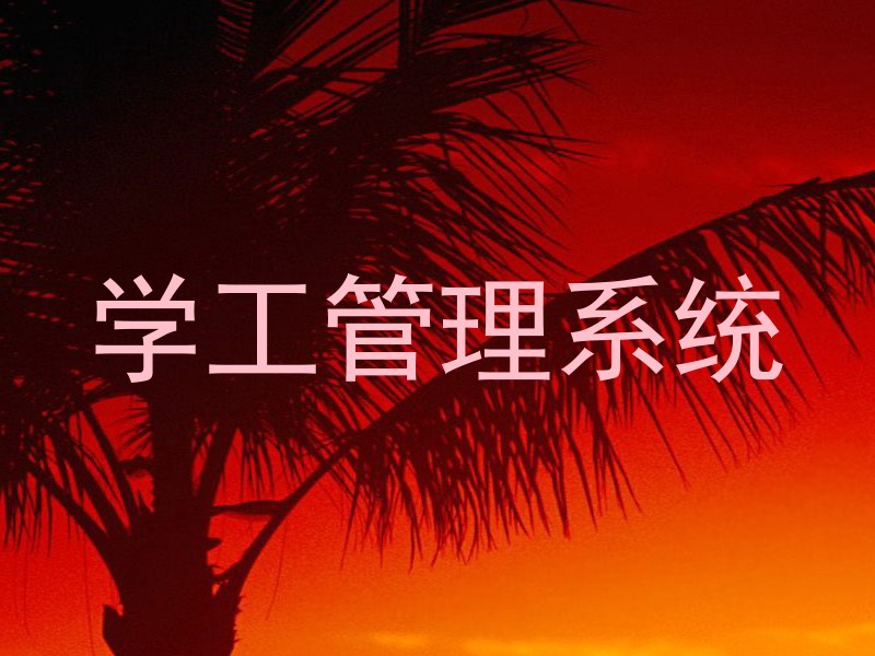 学工管理系统