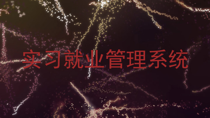实习就业管理系统