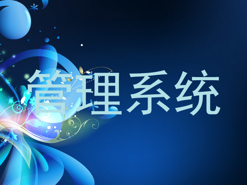 管理系统