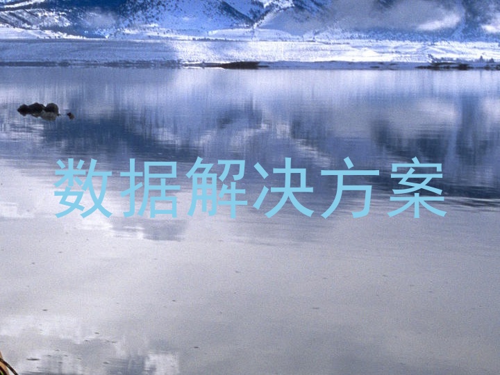 数据解决方案