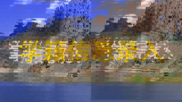 学籍信息录入