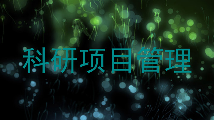 科研项目管理