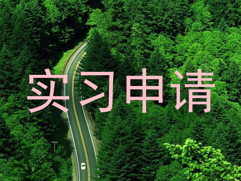 实习申请
