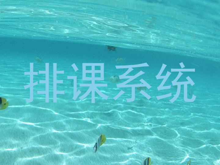 排课系统