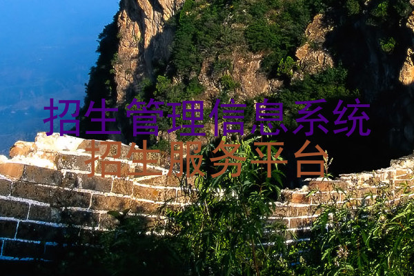招生管理信息系统|招生服务平台
