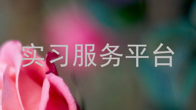 实习服务平台