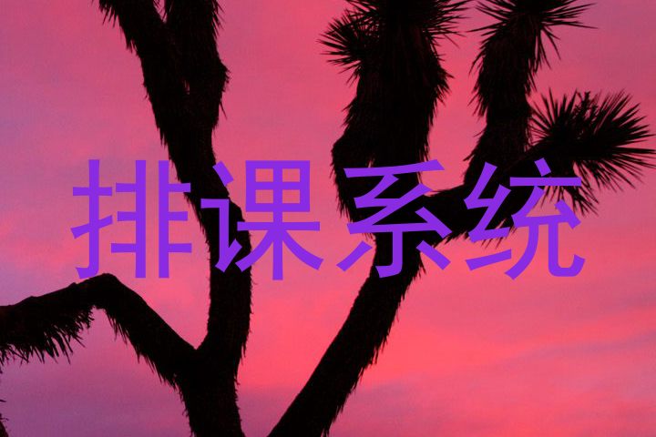 排课系统
