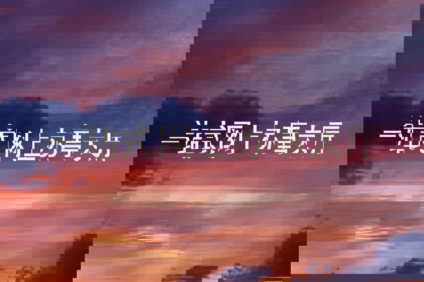 一站式网上办事大厅