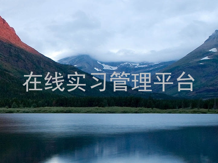 在线实习管理平台