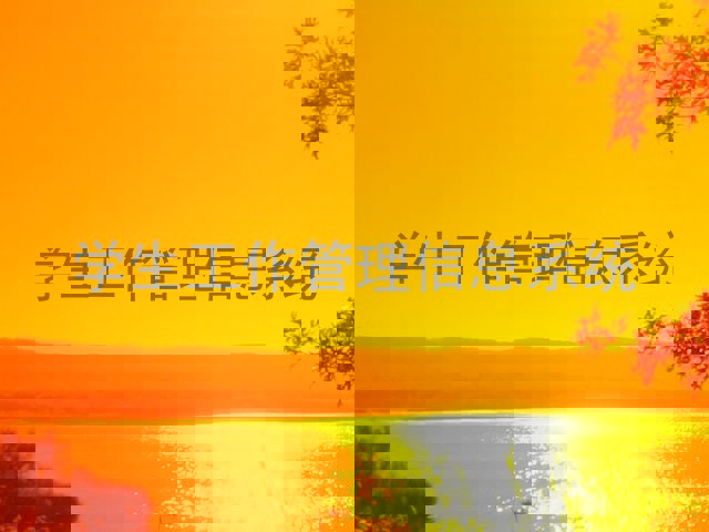 学生工作管理信息系统