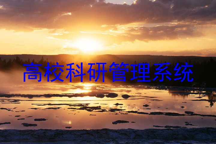 高校科研管理系统